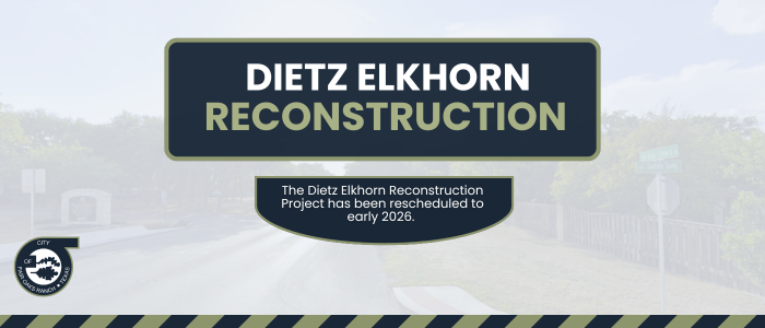 Dietz Elkhorn Reconstruction Rescheduled to early 2026